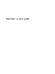 HP dv4-2160us User's Manual