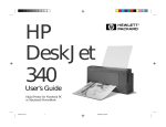 HP Deskjet 340 User's Manual