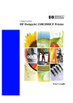 HP DesignJet 2000CP User's Manual