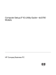 HP dc5700 User's Manual