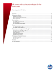 HP Data Center Environmental Edge White Paper