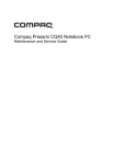 HP CQ45 Series User's Manual