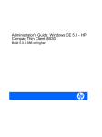 HP t5530 User's Manual