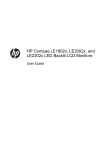 HP LE1902x User's Manual