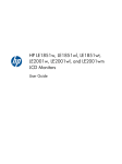 HP LE1851wl User's Manual