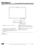 HP Compaq LA2205WG User's Manual