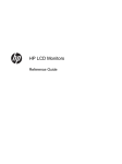 HP LA1905wg Reference Guide