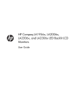 HP LA2006x User's Manual