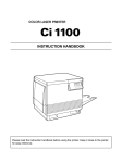 HP Ci 1100 User's Manual