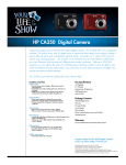 HP CA350 Data Sheet