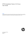 HP B-series Switch Accelerators Linux User's Manual