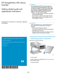 HP AG321A Getting Started Guide