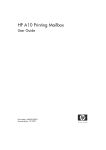 HP A10 User's Manual