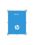 HP 7 1800 Tablet Quick Start Manual