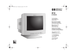 HP 55 15 inch Color Monitor User's Manual