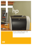 HP 2550 Series User's Manual