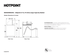 Hotpoint VBXR1070WAA User's Manual