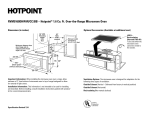 Hotpoint RVM5160DHBB Specifications