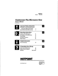 Hotpoint RVM1625 User's Manual