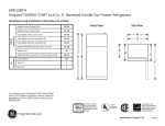 Hotpoint HPE15BTHWW Specifications
