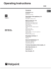 Hotpoint CRO 642 D B User's Manual