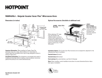 Hotpoint RVM1625SJ User's Manual