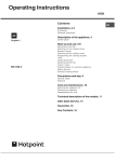Hotpoint CIC 642 C User's Manual