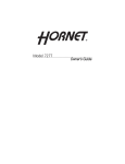 Hornet Car Security G727T User's Manual