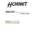 Hornet Car Security 563T User's Manual