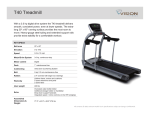 Horizon Fitness T40-03 Sell Sheet