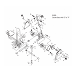 Horizon Fitness R2000 Exploded Diagram