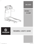 Horizon Fitness GS 1040T User's Manual