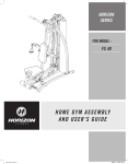 Horizon Fitness FS 40 User's Manual