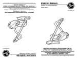 Hoover Sh30050 Owner's Manual