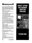 Honeywell Y343B1002 User's Manual