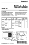 Honeywell T841A1316 User's Manual