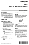 Honeywell T7022A User's Manual