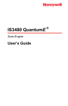 Honeywell QUANTUME IS3480 User's Manual