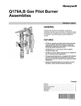 Honeywell Q179A User's Manual