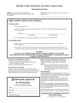 Honeywell MS-5UD User's Manual