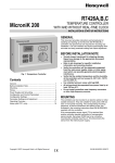 Honeywell R7426A User's Manual