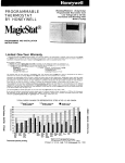 Honeywell MAGICSTAT CT2400 User's Manual