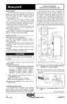 Honeywell T675A User's Manual