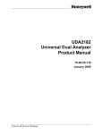 Honeywell UDA2182 User's Manual