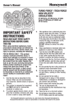 Honeywell HT908 User's Manual