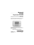 Honeywell Thermostat RTH7400D User's Manual