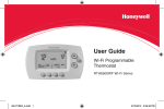 Honeywell Thermostat RTH6500WF User's Manual