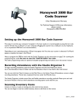 Honeywell Barcode Reader 3800 User's Manual