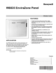 Honeywell W8835 User's Manual