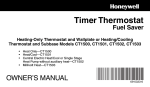 Honeywell CT1500 User's Manual